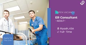 ER Consultant job opportunity in Riyadh with DrJobs.site. Apply for a senior role in emergency medicine at a leading hospital in Saudi Arabia.